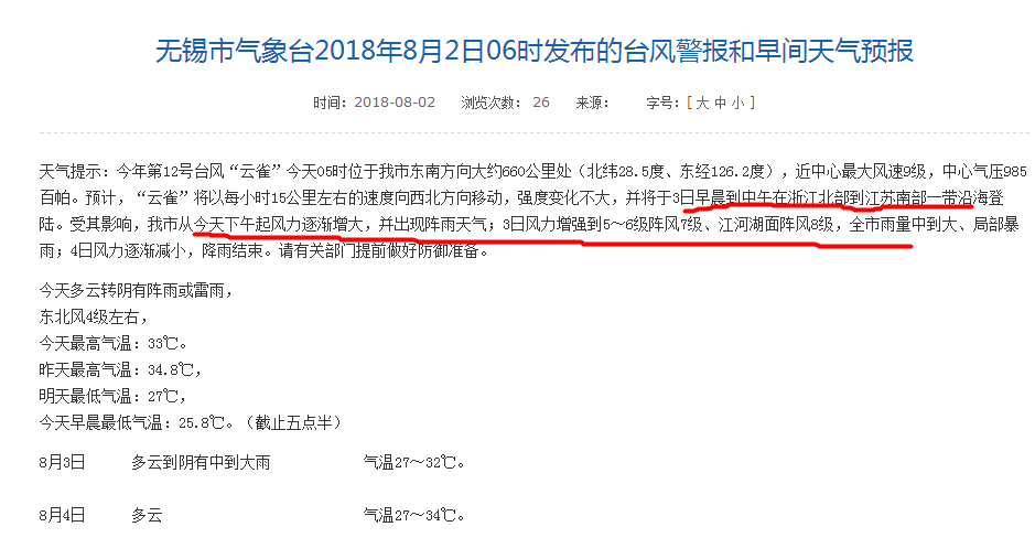 山雨欲來風滿樓,無錫斯凱浮提醒您:無錫市氣象臺發(fā)布臺風警報